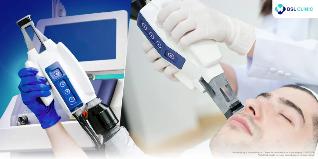 Accure laser acne treatment procedure
