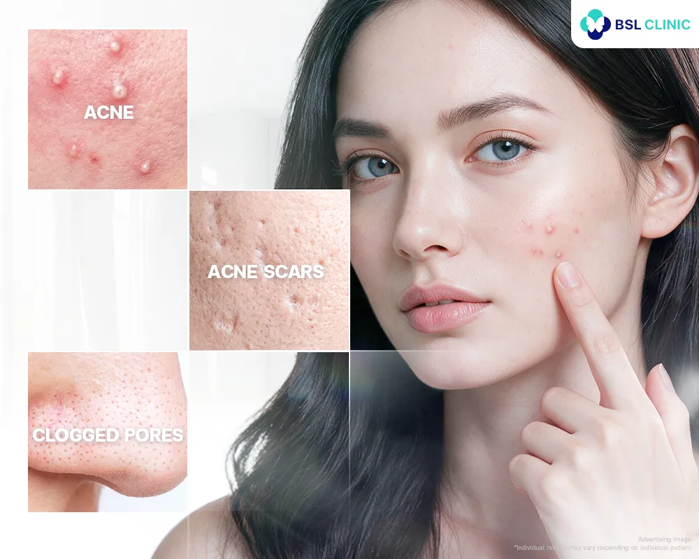 Acne treatment at BSL Clinic Bangkok