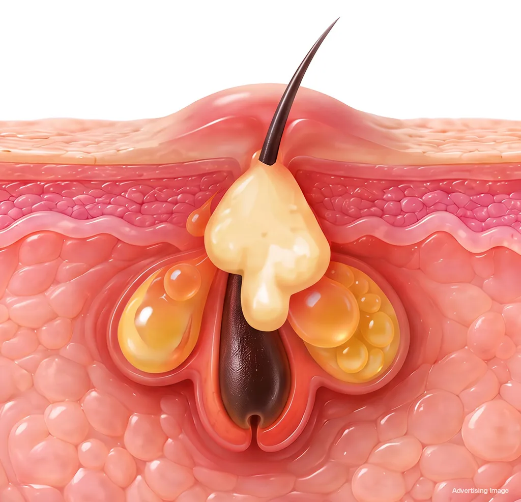 What causes acne: oil, clogged pores, bacteria, inflammation
